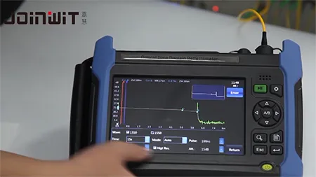 Reflectómetro óptico en el dominio del tiempo, JW3302XR