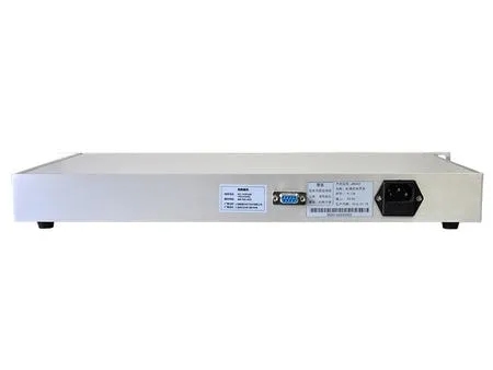 Conmutador óptico para montaje en rack
