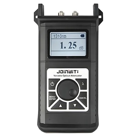 Atenuador óptico variable portátil
